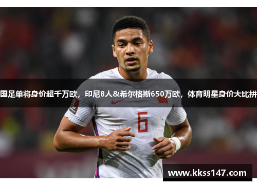 国足单将身价超千万欧，印尼8人&希尔格斯650万欧，体育明星身价大比拼
